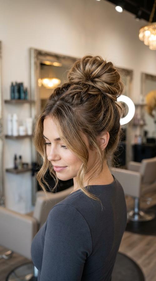 The Classic Messy Bun