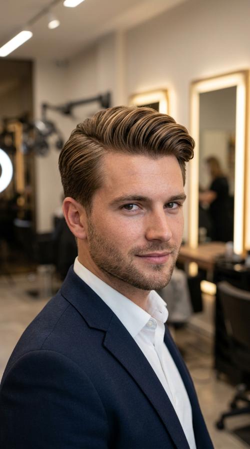 The Classic Side Part