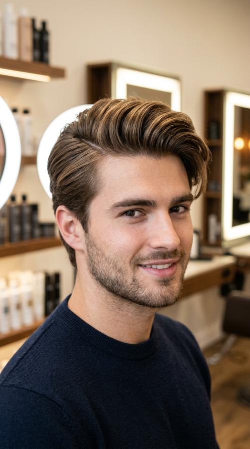 The Classic Side Part