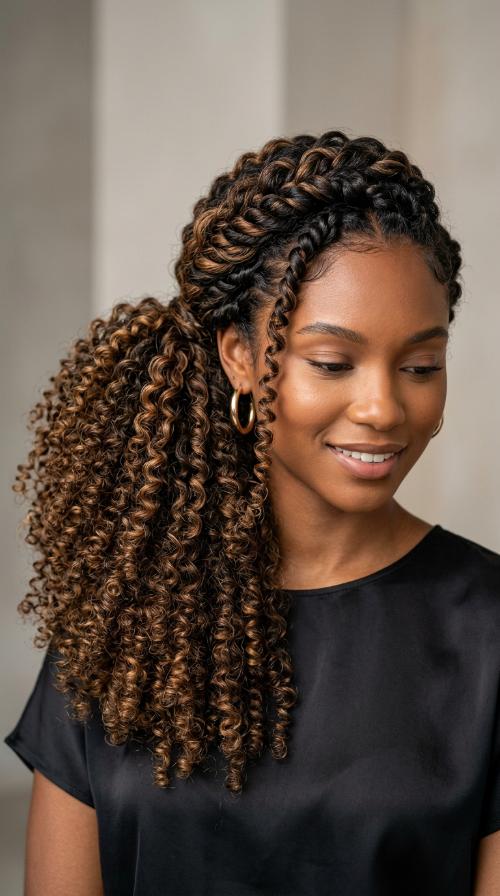 The Coiled Side Pony