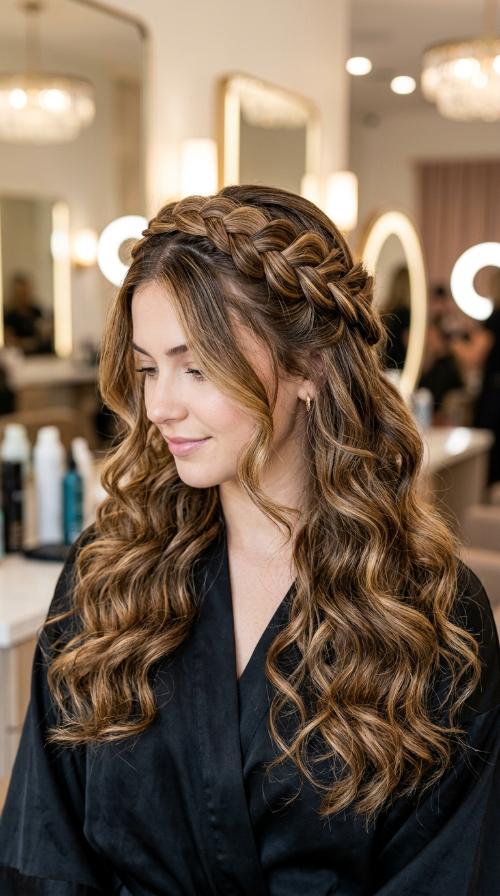 The Crown Braid Halo