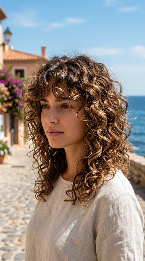 The Curly Wolf Cut
