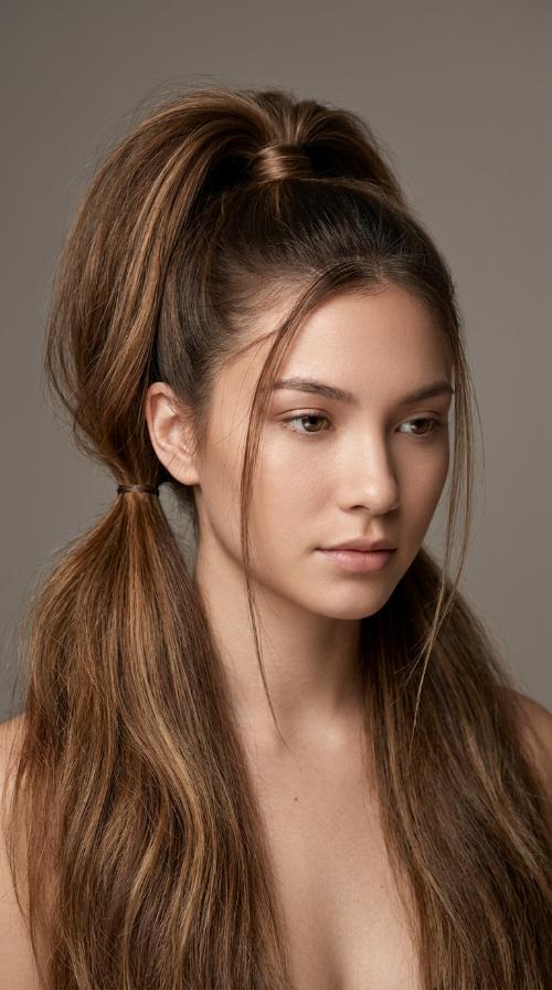 The Double Ponytail