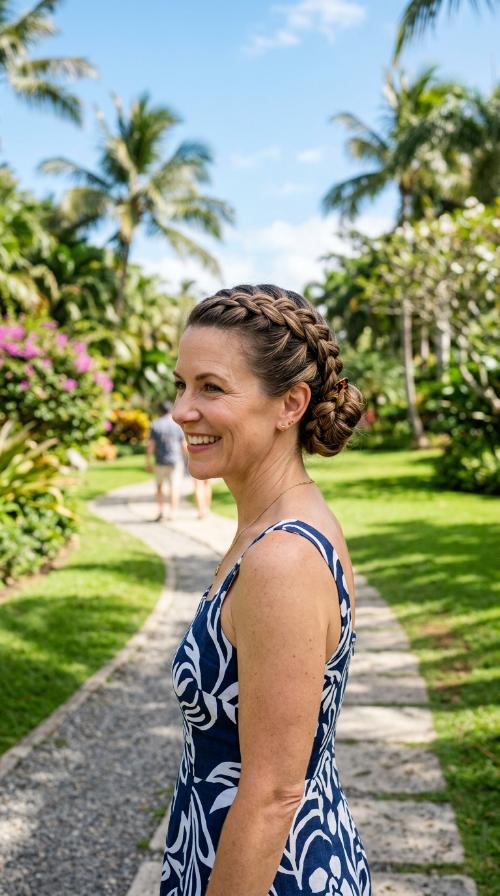 The Dutch Braided Updo
