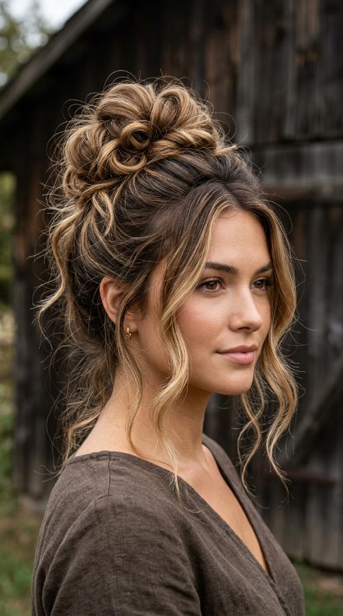 The Effortless Messy Bun