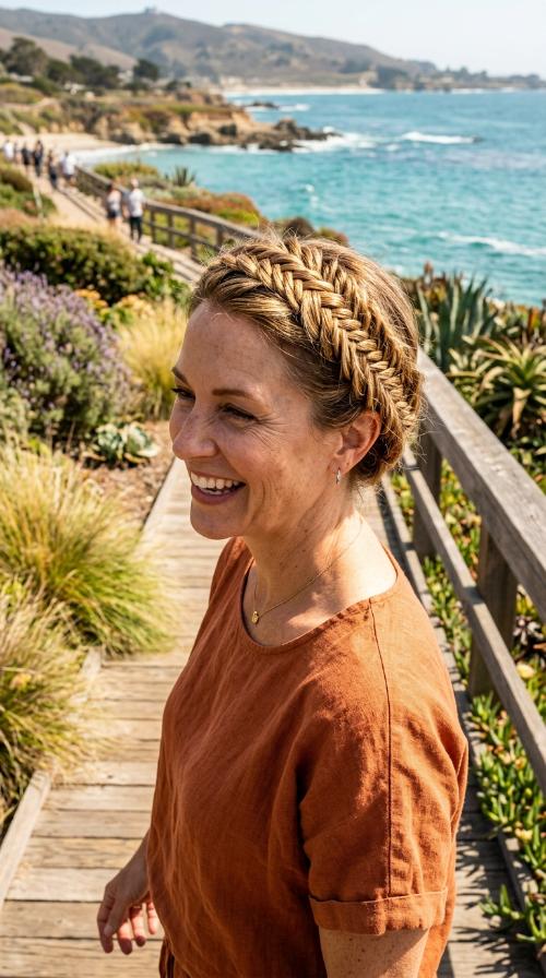 The Fishtail Braided Crown