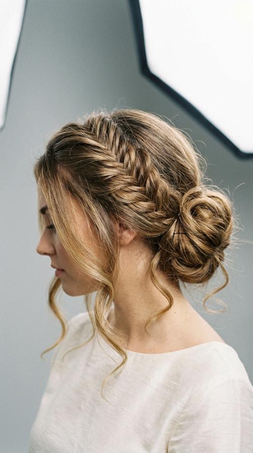The Fishtail Bun