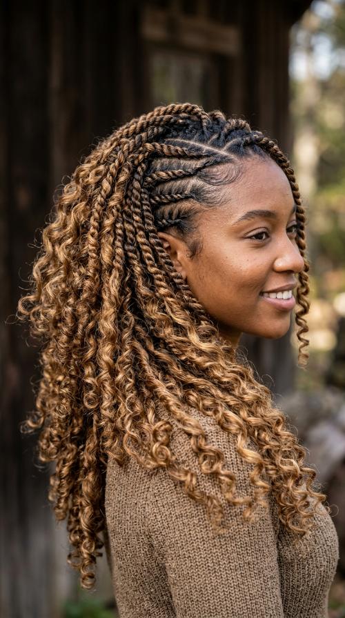 The Flat Twist Side-Back