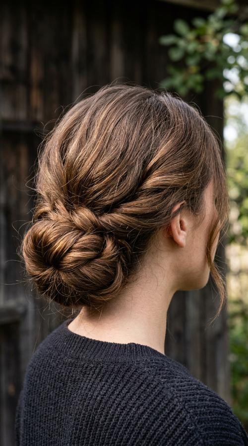 The Folded Low Bun