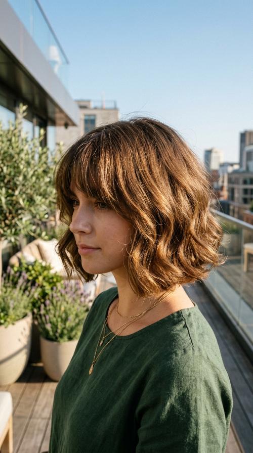 The French Bob with Bangs