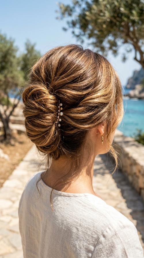 The French Twist Bun