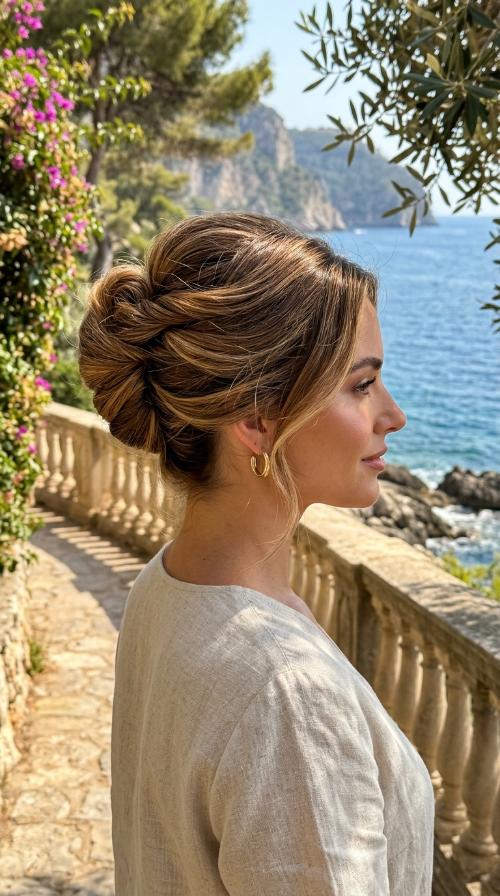 The French Twist Bun