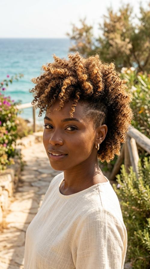The Frohawk with Shaved Sides