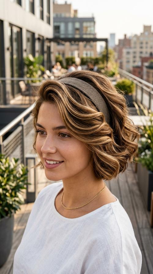 The Headband Tuck