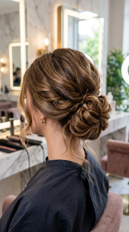 The Low Messy Bun