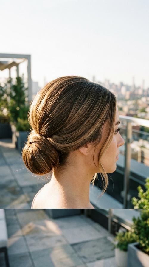 The Low Sleek Chignon