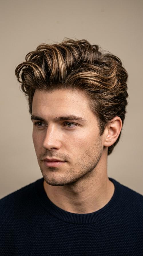 The Messy Pompadour