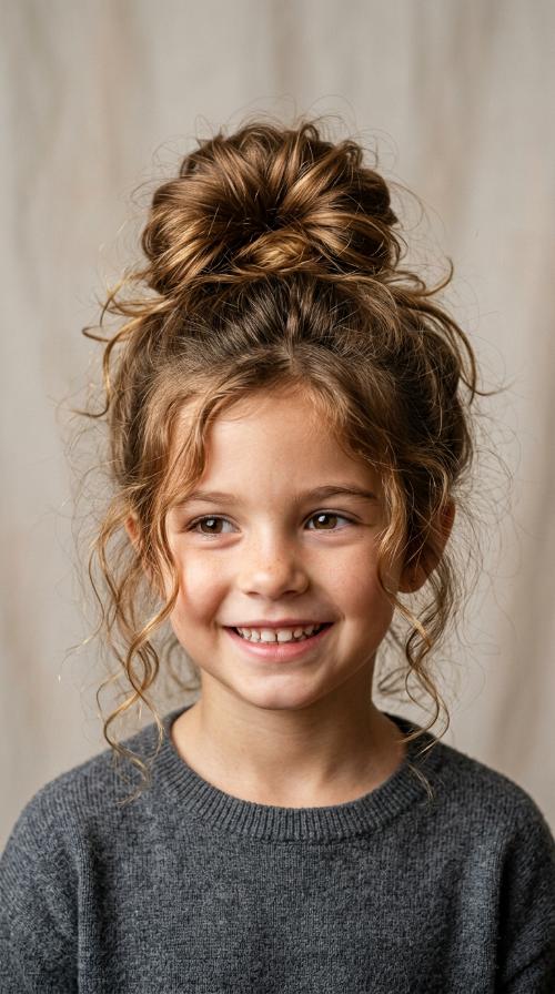 The Messy Top Knot