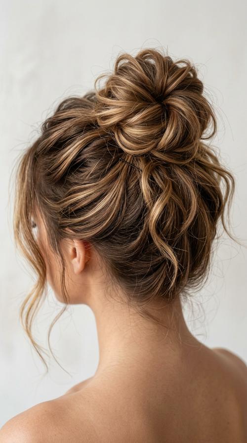 The Messy Top Knot