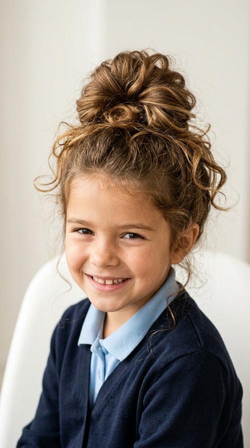 The Messy Top Knot