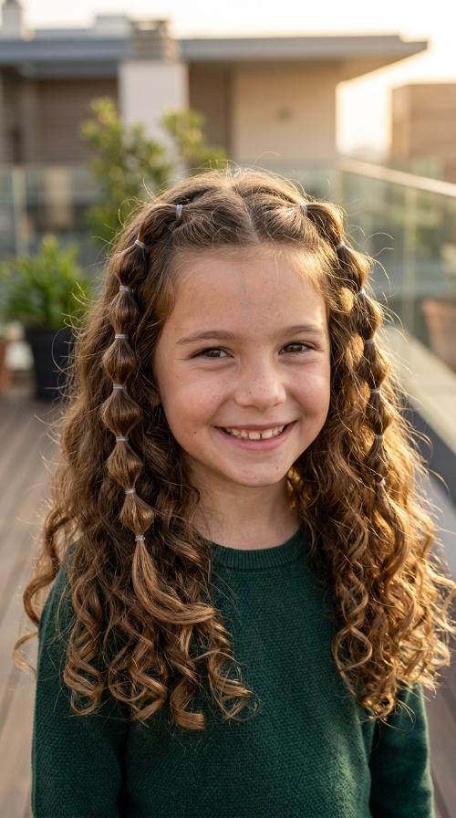 The Mini Bubble Braid