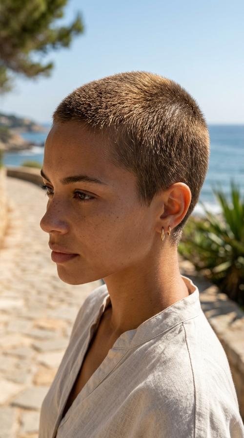 The Minimalist Buzz Cut
