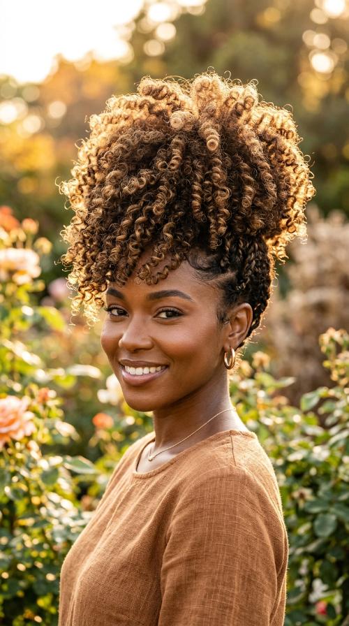 The Pineapple Updo