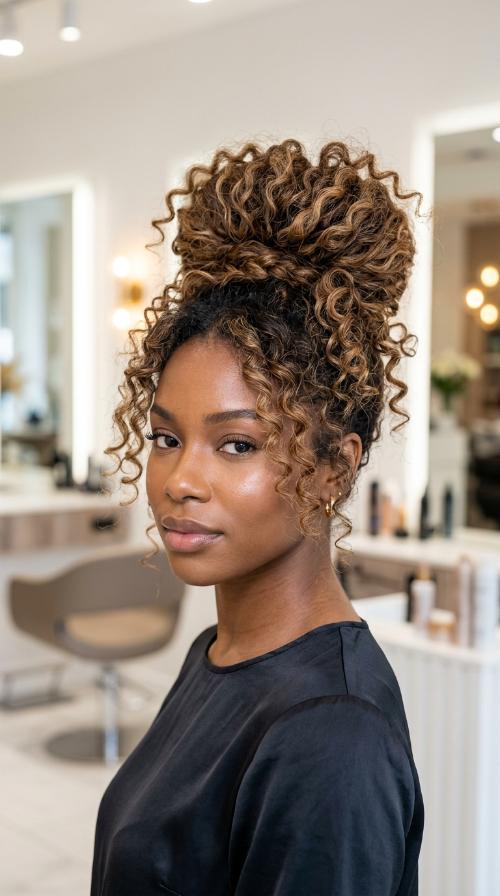 The Pineapple Updo