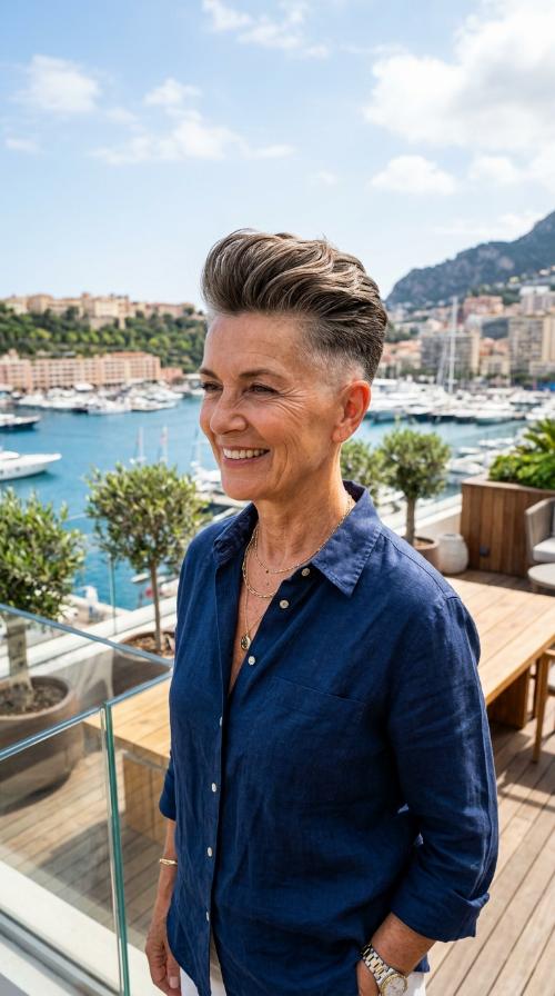 The Pompadour Fade