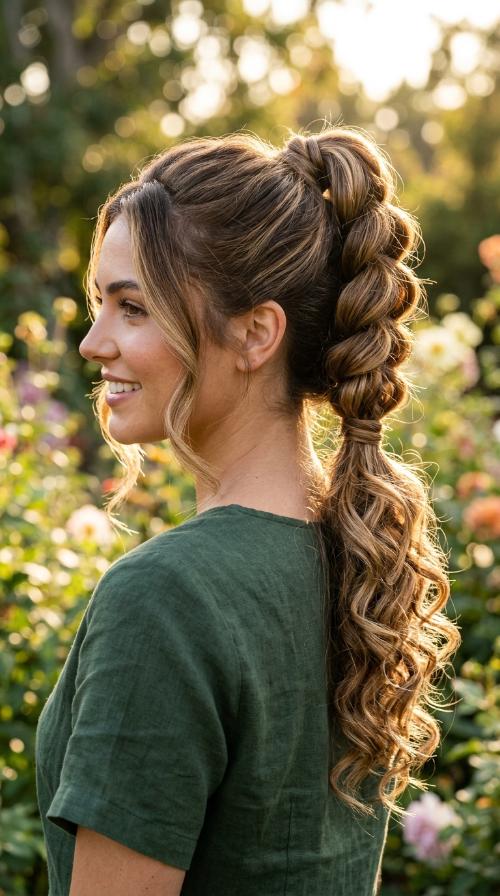 The Pull-Through High Braid