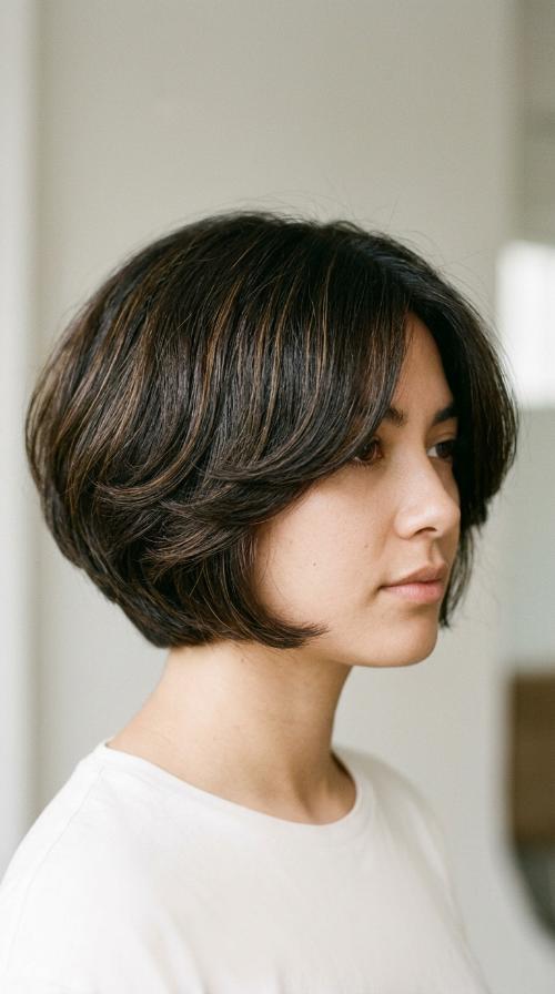 The Rounded Mushroom Cut
