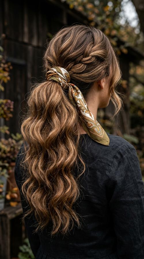 The Scarf-Wrapped Pony