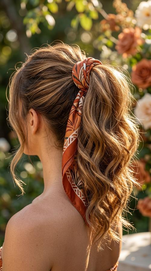 The Scarf-Wrapped Pony