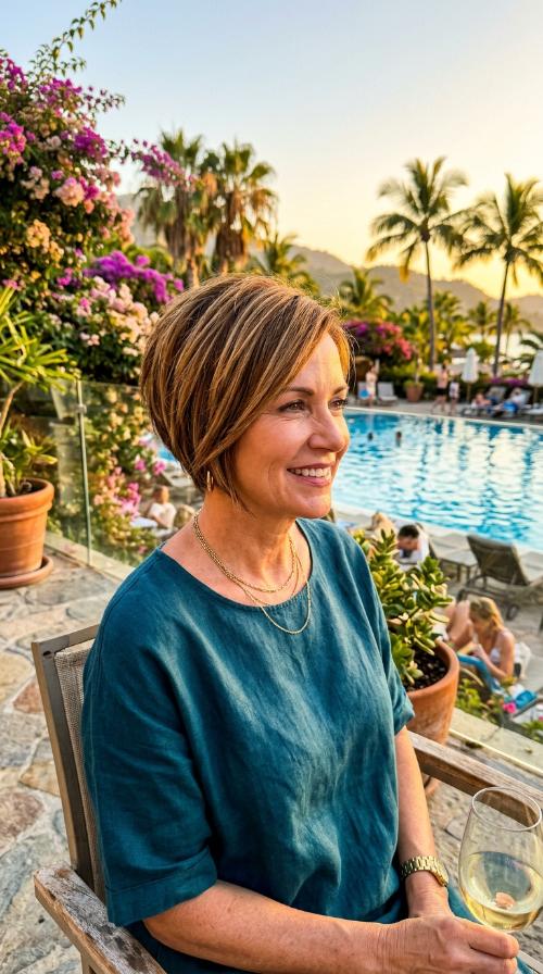 The Short Angled Bob