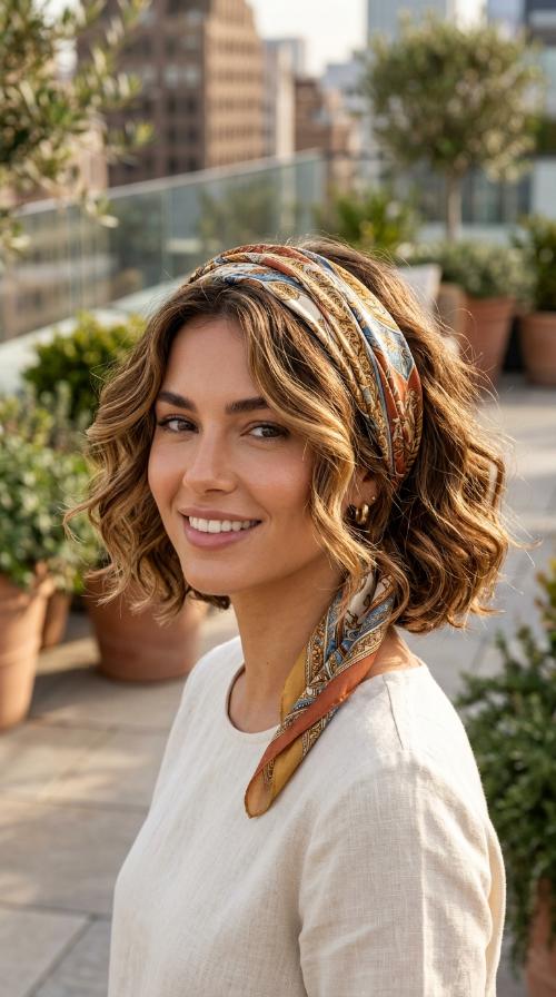 The Silk Scarf Wrap