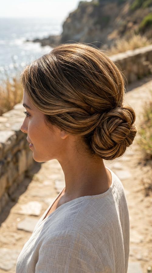 The Sleek Chignon