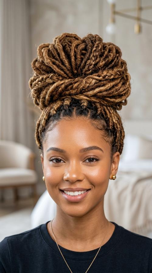 The Sleek High Bun