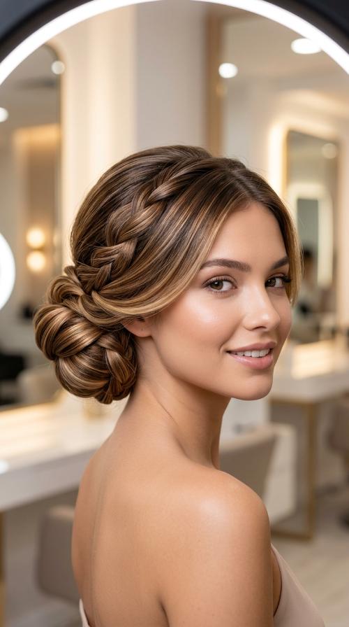 The Sleek Low Bun