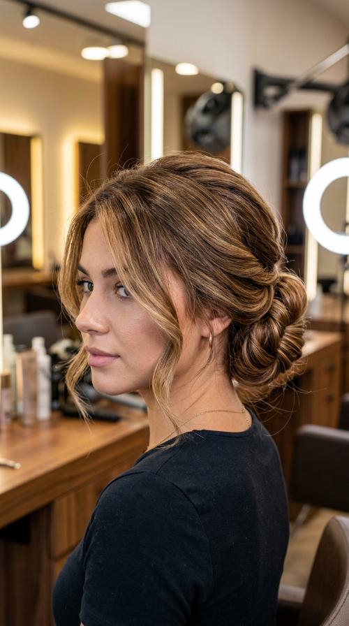 The Sleek Low Bun