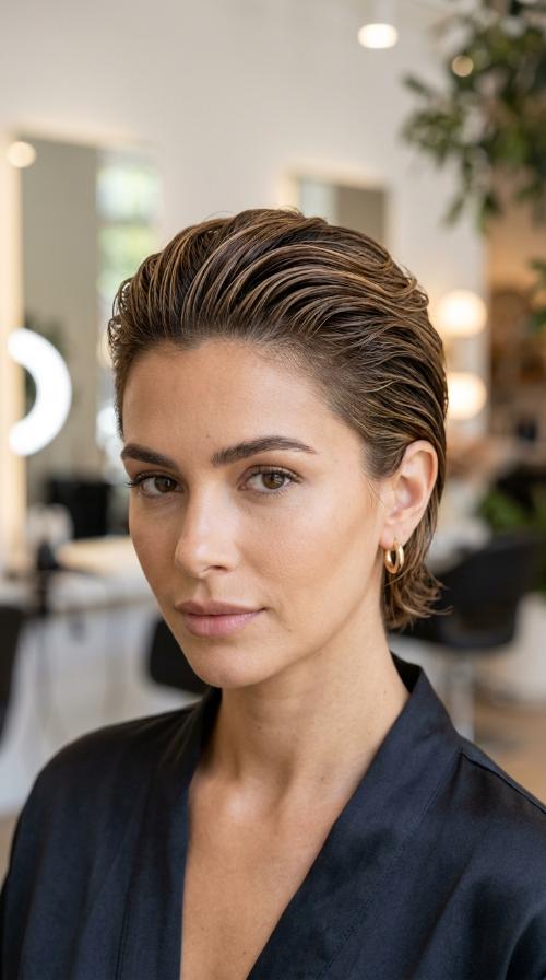 The Slicked-Back Water Style