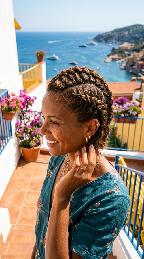 The Triple Braid Mohawk