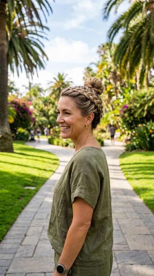 The Upside-Down Dutch Braid
