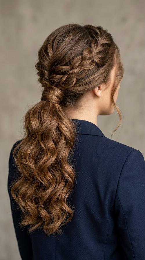The Wrapped Ponytail