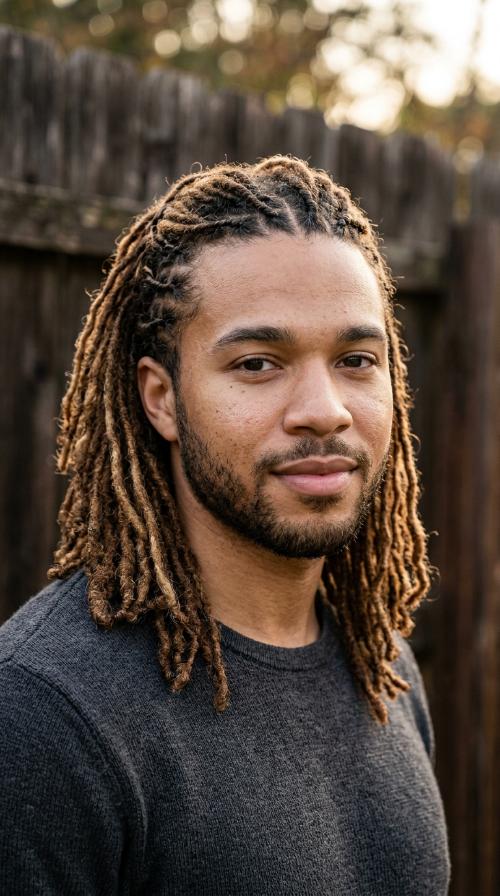 Thin Microlocs for Men