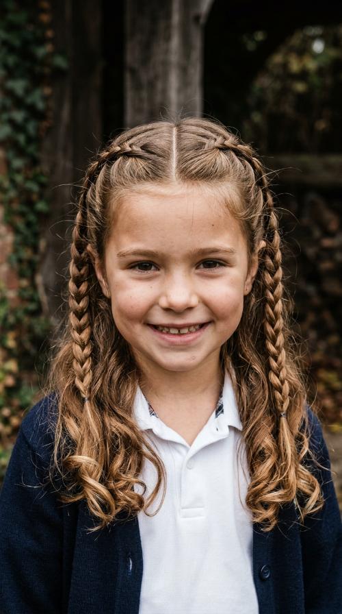 Tidy French Braids
