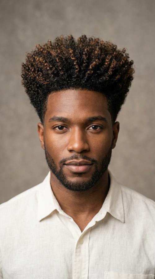 Tight Coiled High Top (Type 4C)
