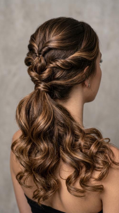 Triple Flip-In Ponytail