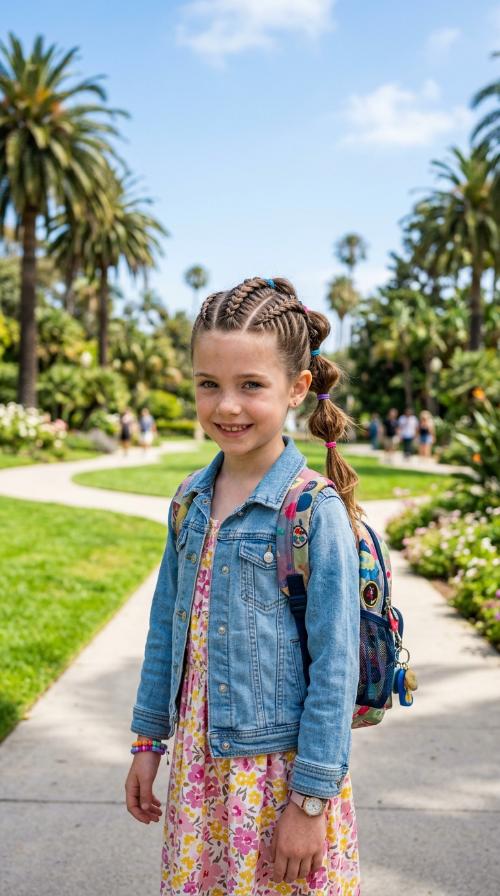 Triple French Braid Mohawk