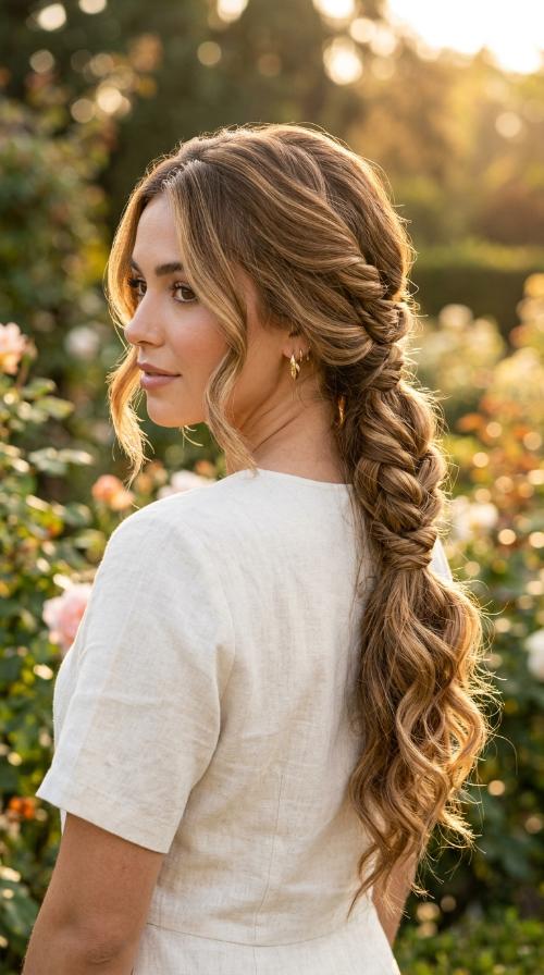 Triple Twisted Ponytail