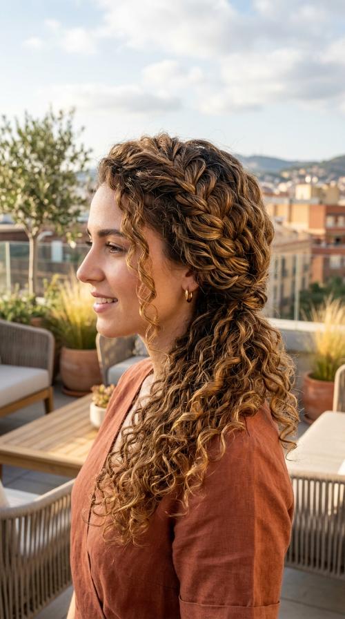 Tucked Side Braid